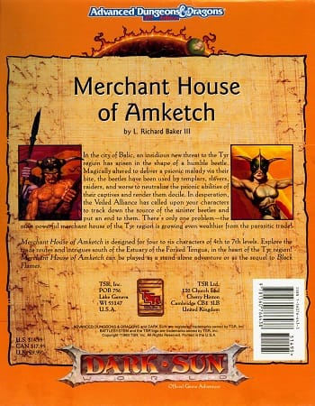 Merchant Ketch Merchant House of Amketch Boxed Set - Reinos y Dragones